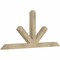 Ekena Millwork Saratoga Rough Sawn Timber Gable Bracket, Douglas Fir, 72"W x 33"H x 4"D x 4"F, 11/12 Pitch GBW072X33X0404SAR00RDF - alternate 3